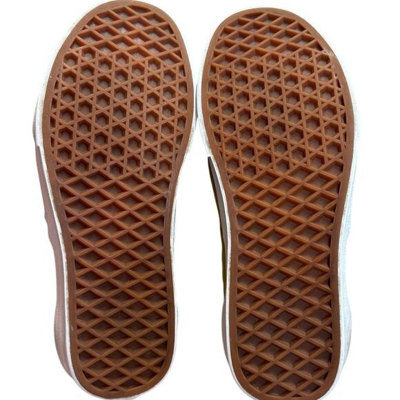 Vans Era 5.5 Women's/4 Men's Skate Shoes Olive Oil Yellow Laced Alt Scene‎ Retro - Picture 6 of 7